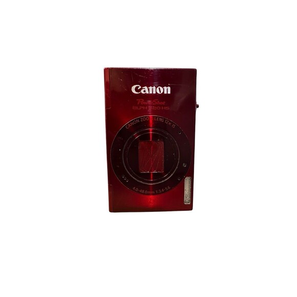 Canon PowerShot ELPH 520 HS Digital Camera 12x Zoom & 1080p HD Video (Red) - Picture 4 of 12